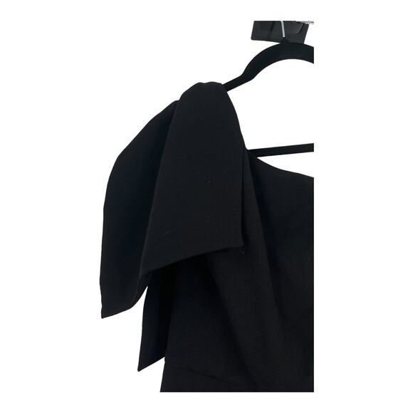 Dress the Population Jumpsuit Tiffany One shoulder black size Small S - Picture 3 of 6